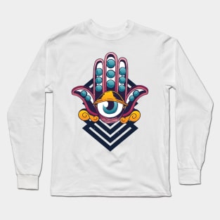 Third eye Design Long Sleeve T-Shirt